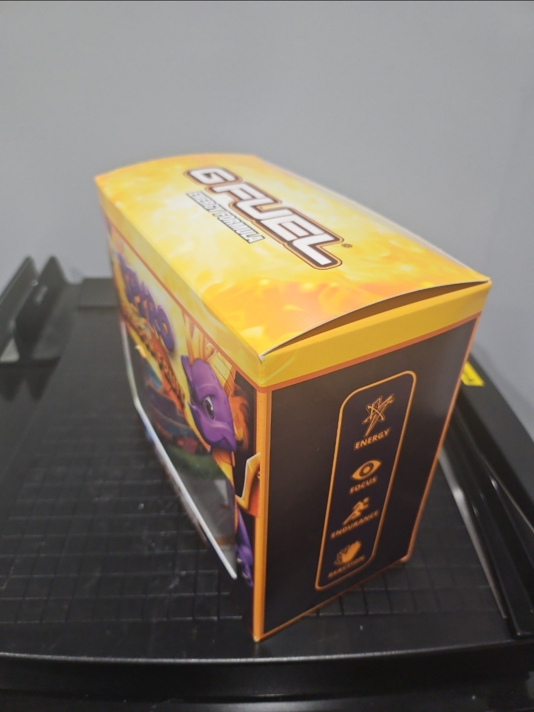 G FUEL Spyro Dragon Fruit Energy Drink Shaker Cup Set Boxed 2022