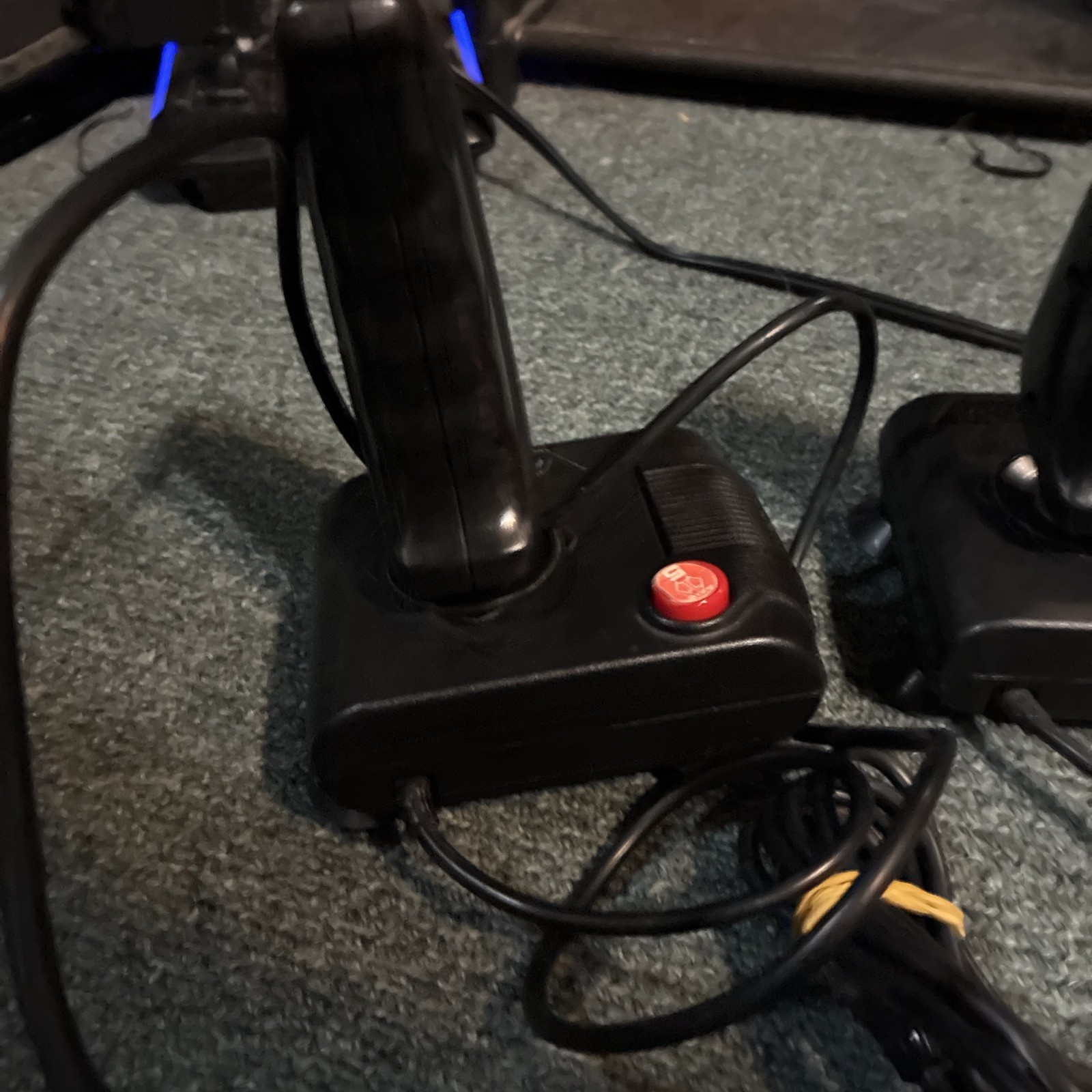 QUICKSHOT JOYSTICK SPECTRAVISION ATARI 2600 tested Set Of Two
