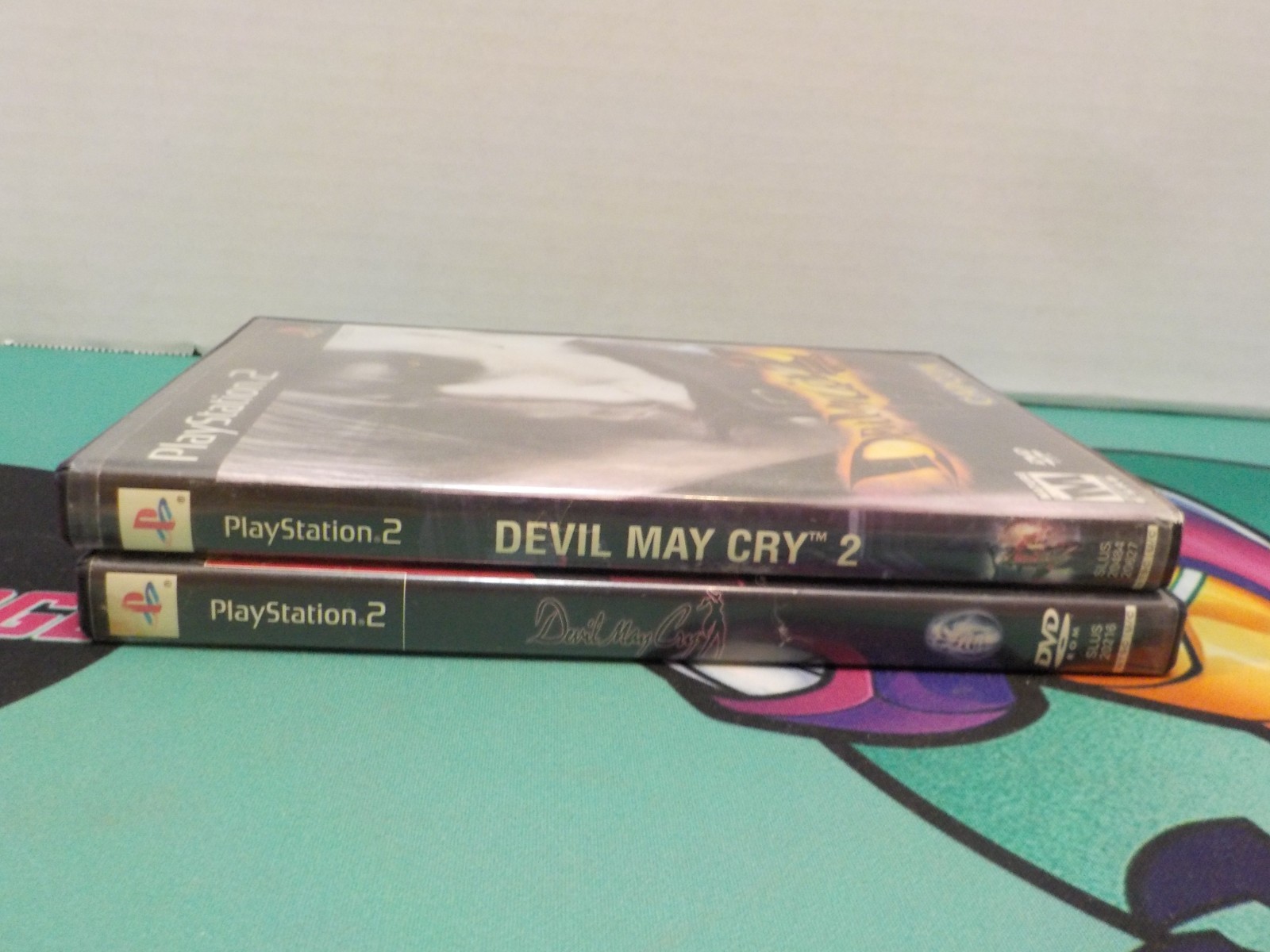 N A1001 Devil May Cry 1 & 2 (Sony PlayStation 2, PS2) CIB