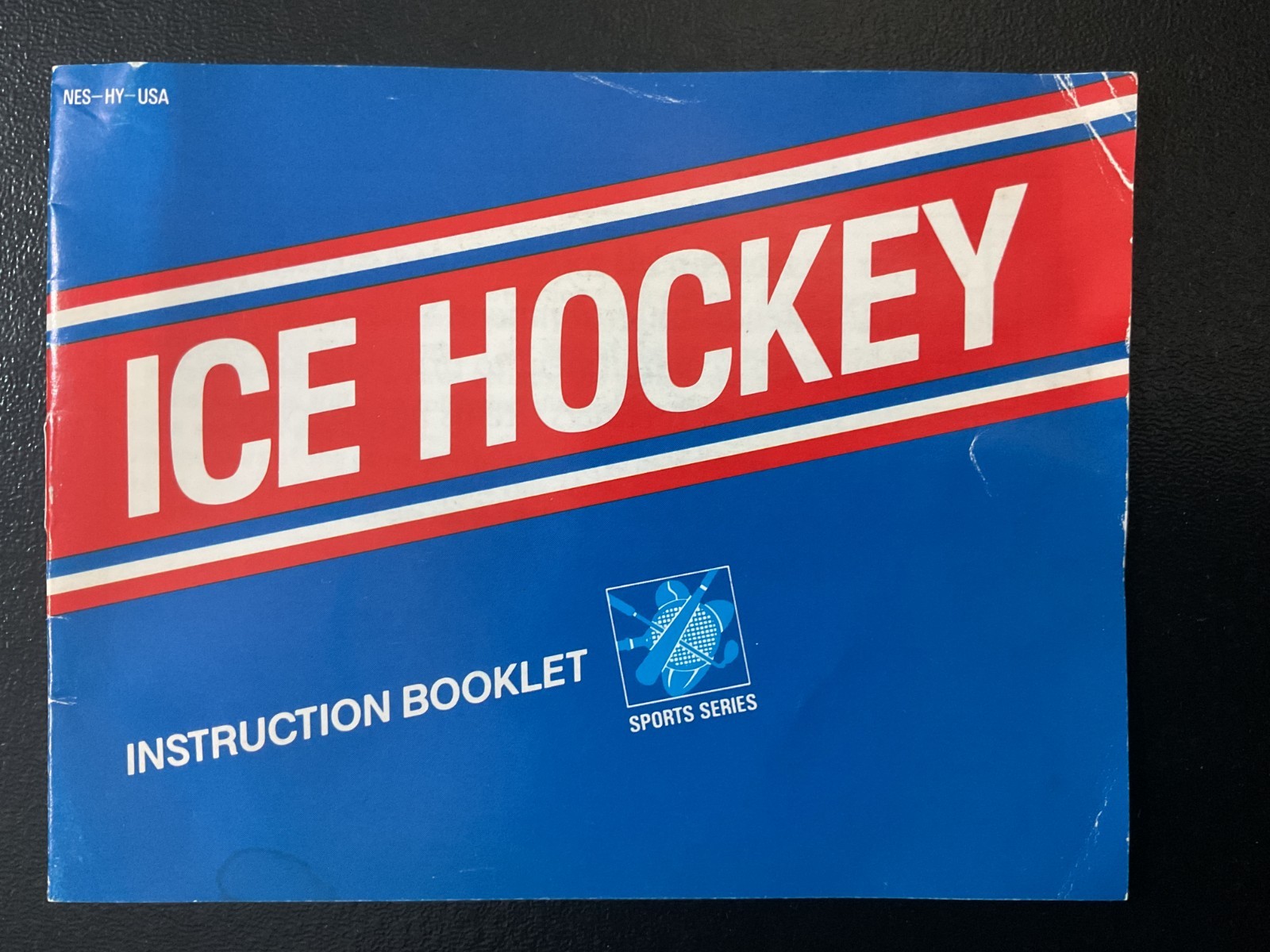 Ice Hockey Nintendo NES Instruction Manual Only