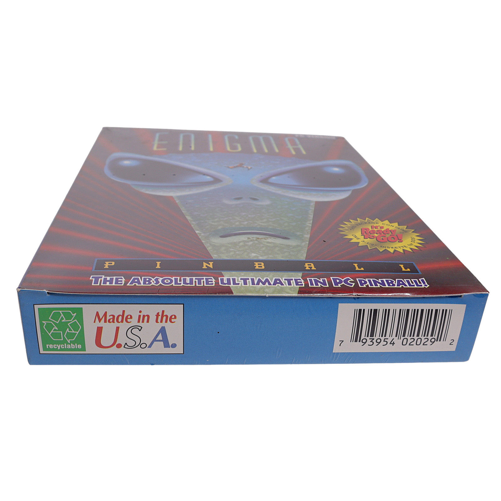 Enigma Pinball PC Version Game – Sealed – B079 By Monkey Business 1994