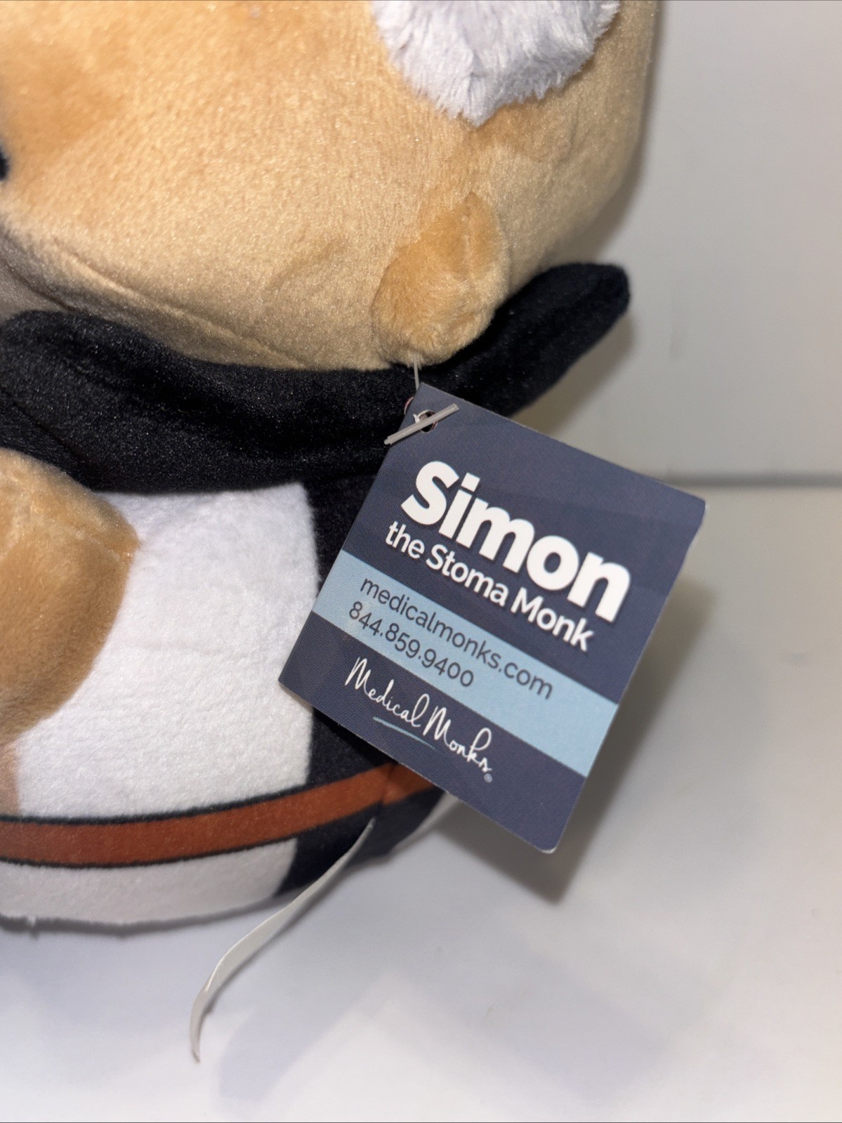Medical Monks Simon the Stoma Monk Rare HTF with Tag Vintage Hollister