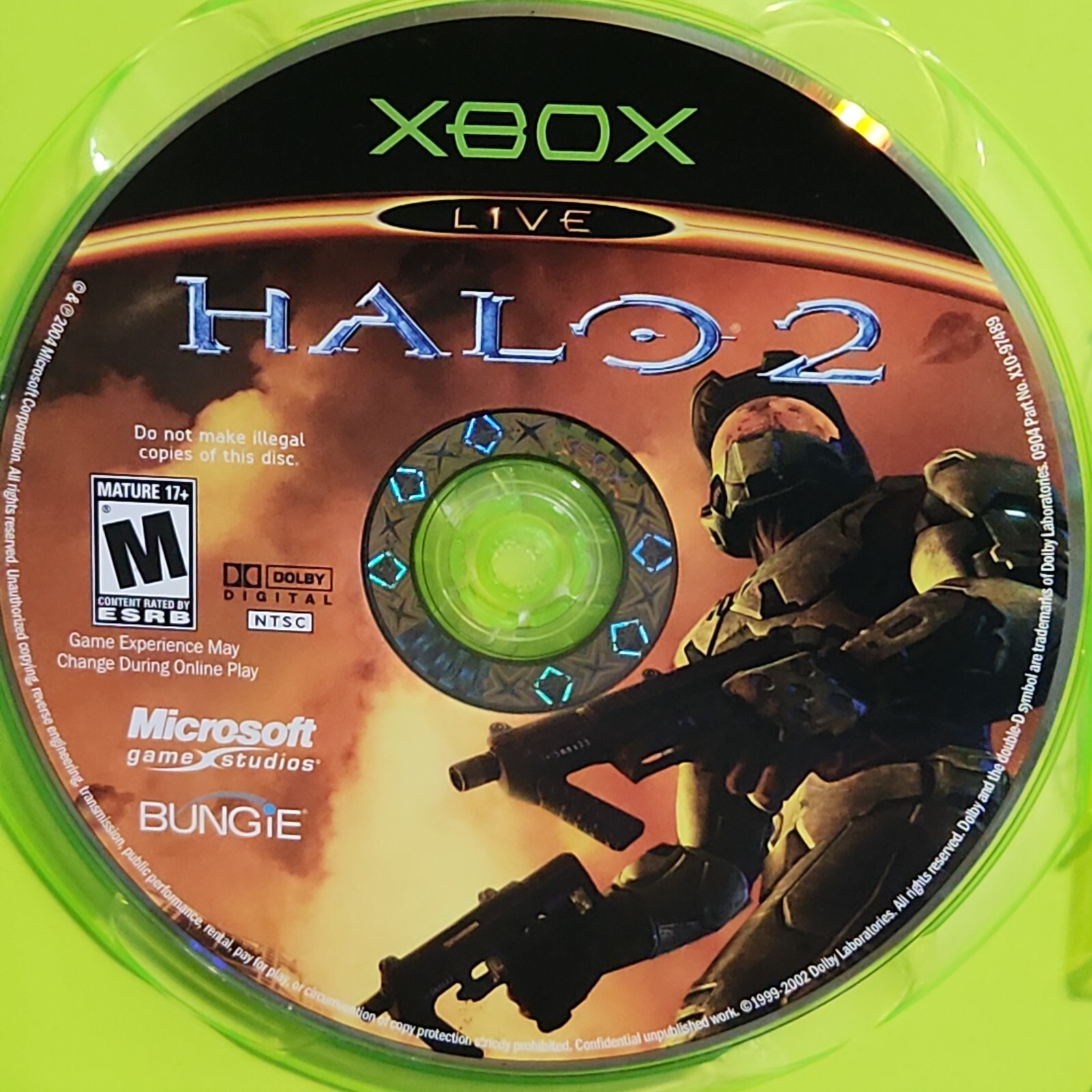Halo 2 XBOX Complete Refurbished Excellent