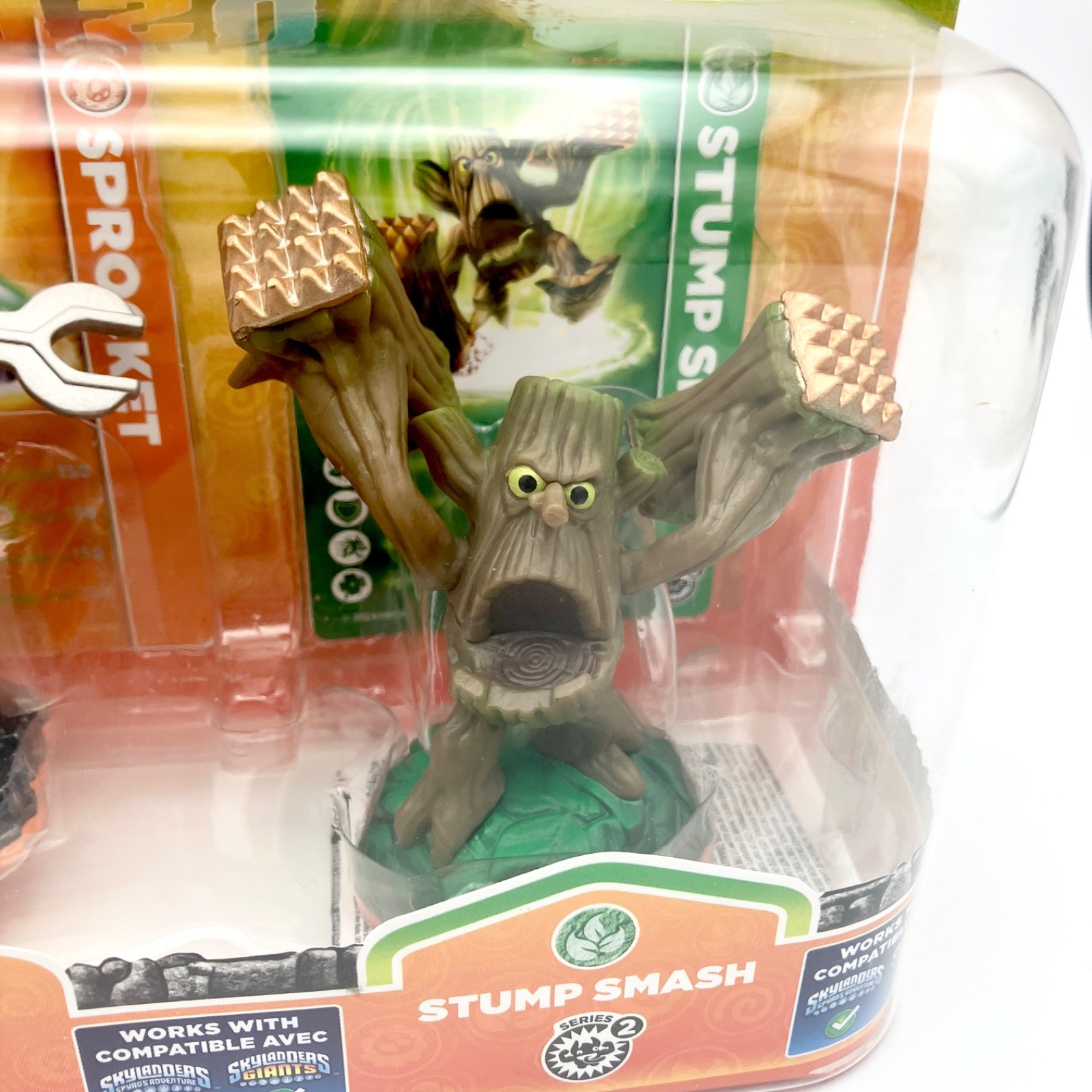 Skylanders Giants Sonic Boom Sprocket Stump Smash 3 Pack Figures NEW SEALED