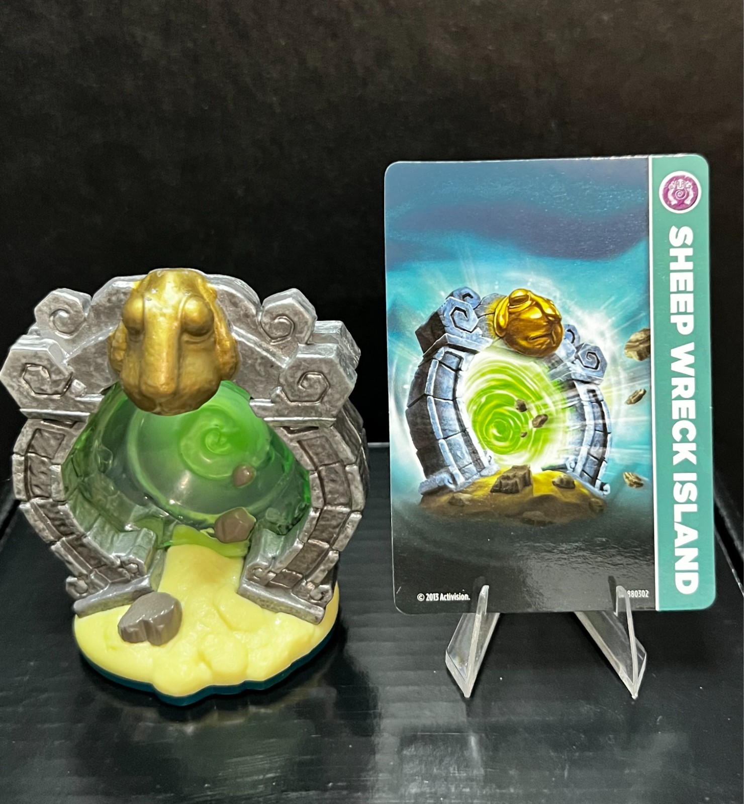 Skylanders Swap Force Sheep Wreck Island Figure w/ Card 2013 Activision