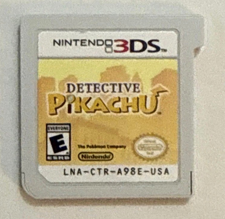 Nintendo Detective Pikachu (Nintendo 3DS) NTSC-U/C (US/Canada) Cartridge Only
