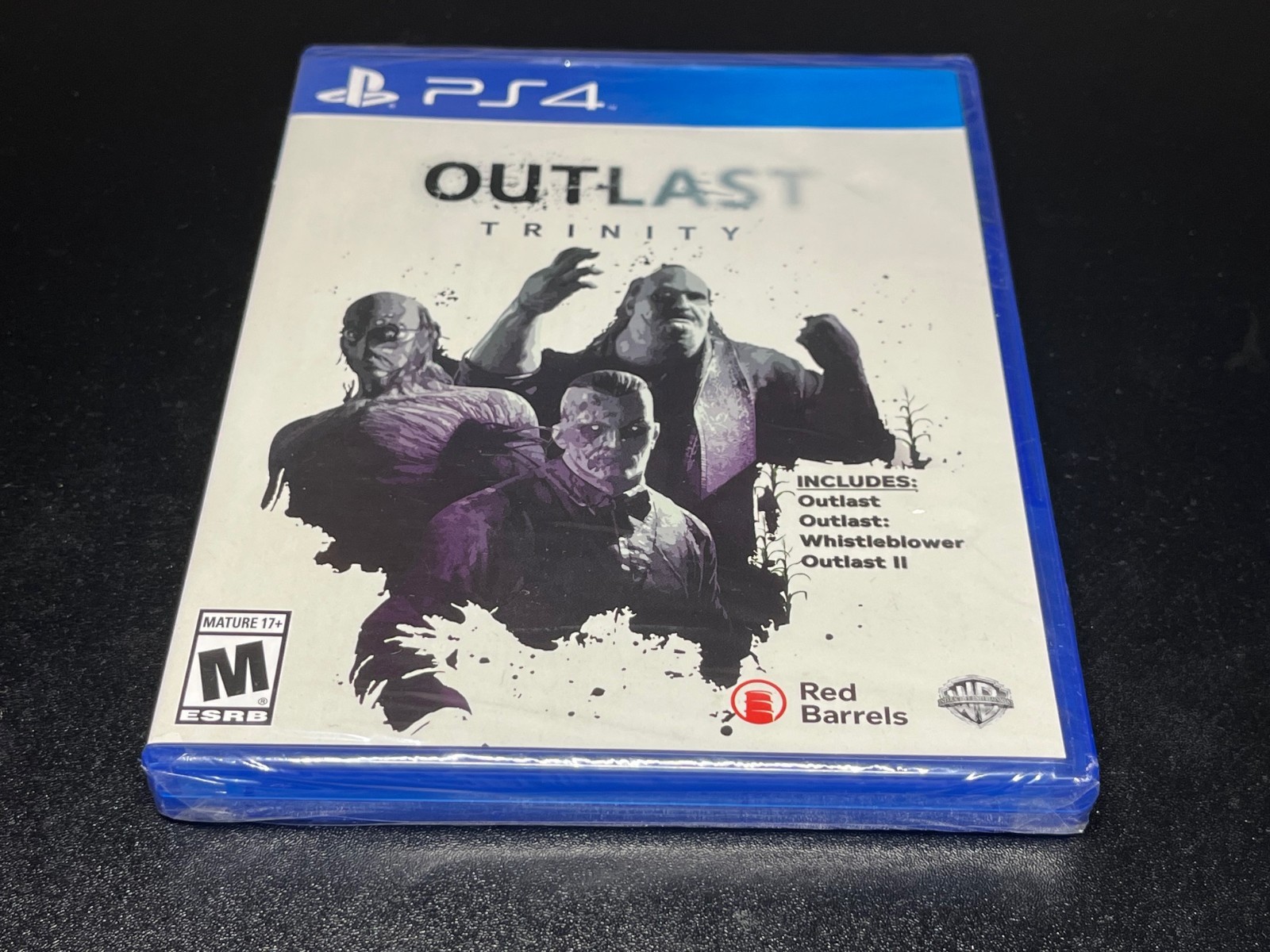 Outlast Trinity – PS4 PlayStation 4🔥RARE🔥Factory Sealaed – B12