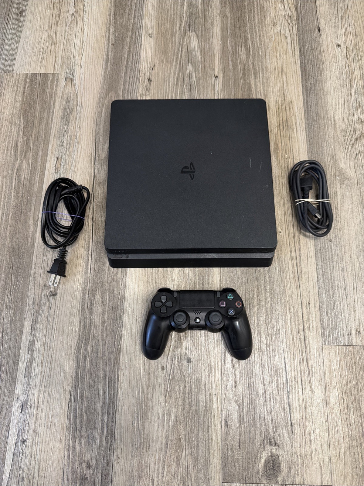 Sony PlayStation 4 Slim 1TB PS4 Console All Cords OEM Controller