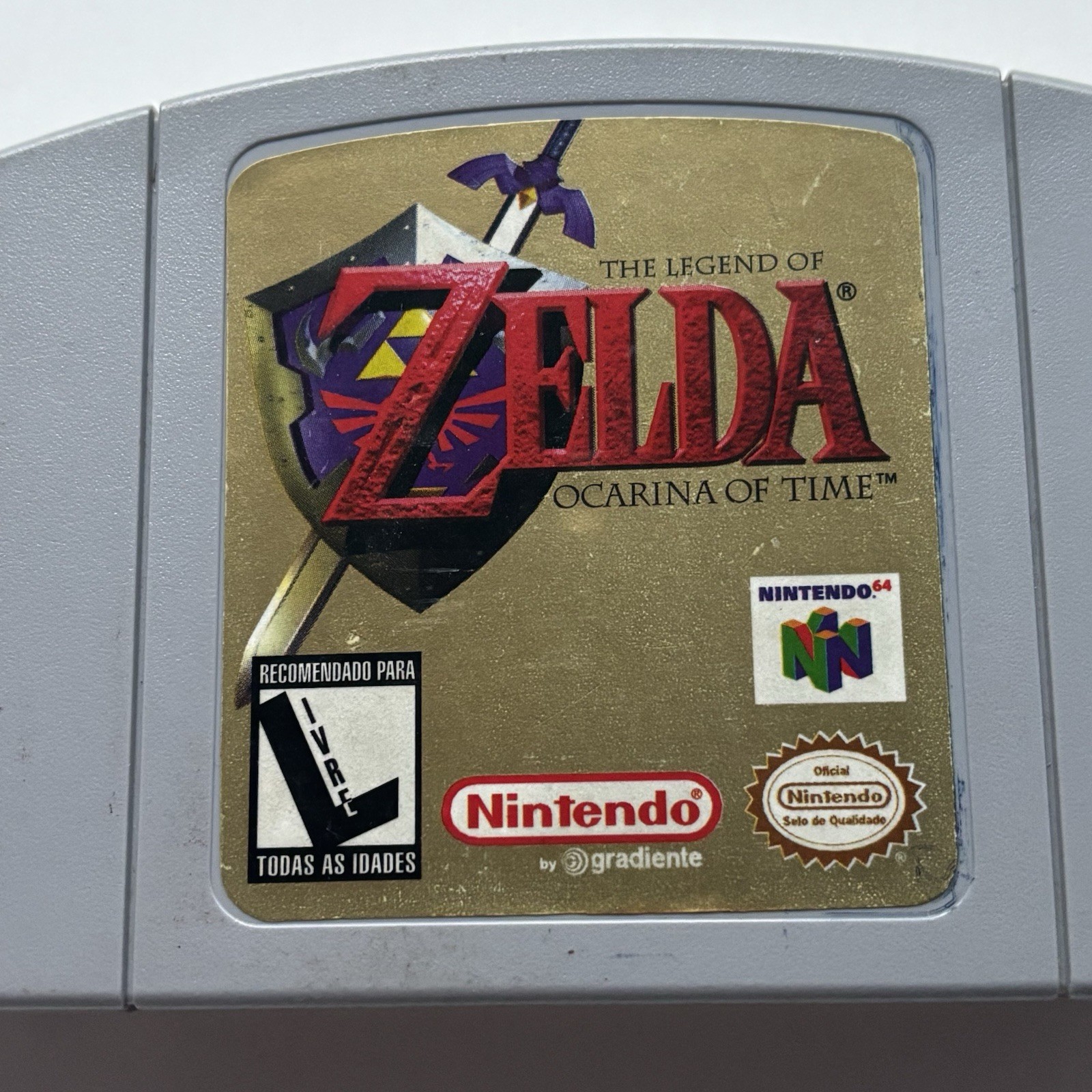 Legend of Zelda Ocarina Of Time Nintendo 64 N64 RPG Authentic Brazil Gradiente