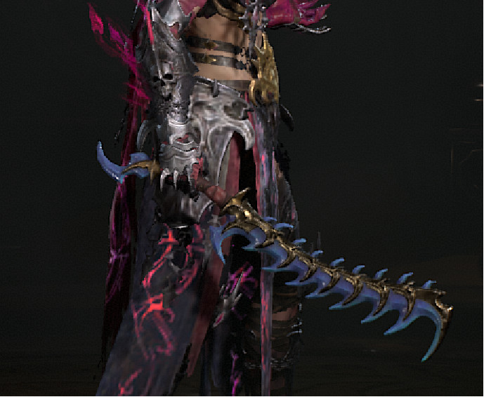Diablo 4 Lord of Hatred -Korea Promo Transmog Weapon Bristlespine (In-Game Skin)