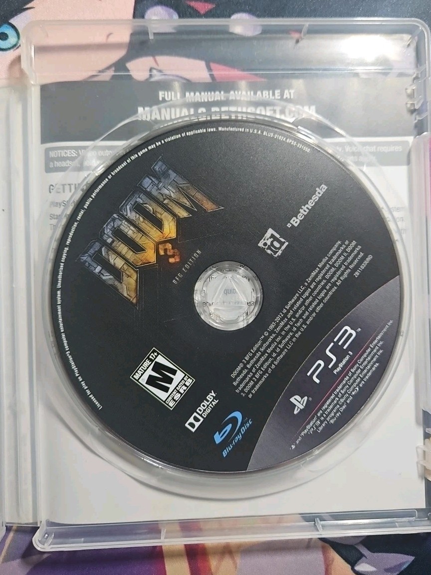 Doom 3: BFG Edition (PS3) PlayStation 3 Video Game Tested Authentic