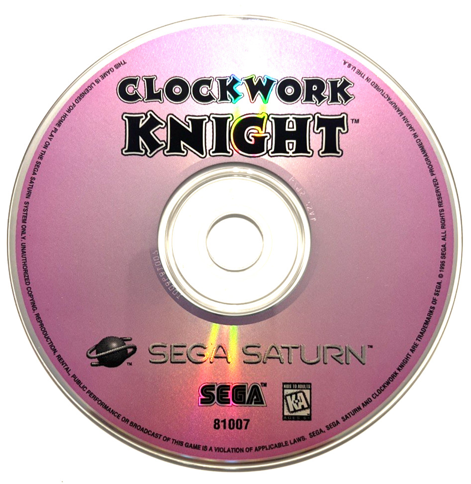 Clockwork Knight Action Adventure Sega Saturn
