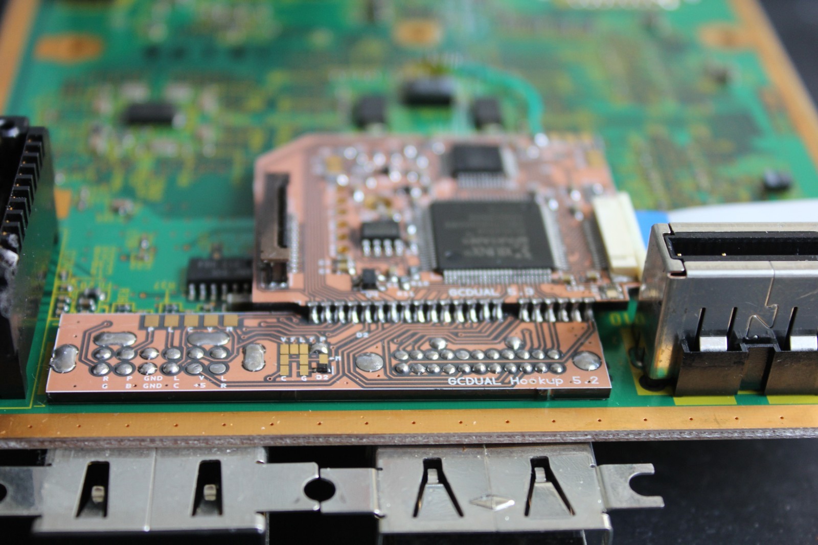 GCDual 5.3 Nintendo GameCube GC 480p Internal Upgrade Kit Mod HDMI