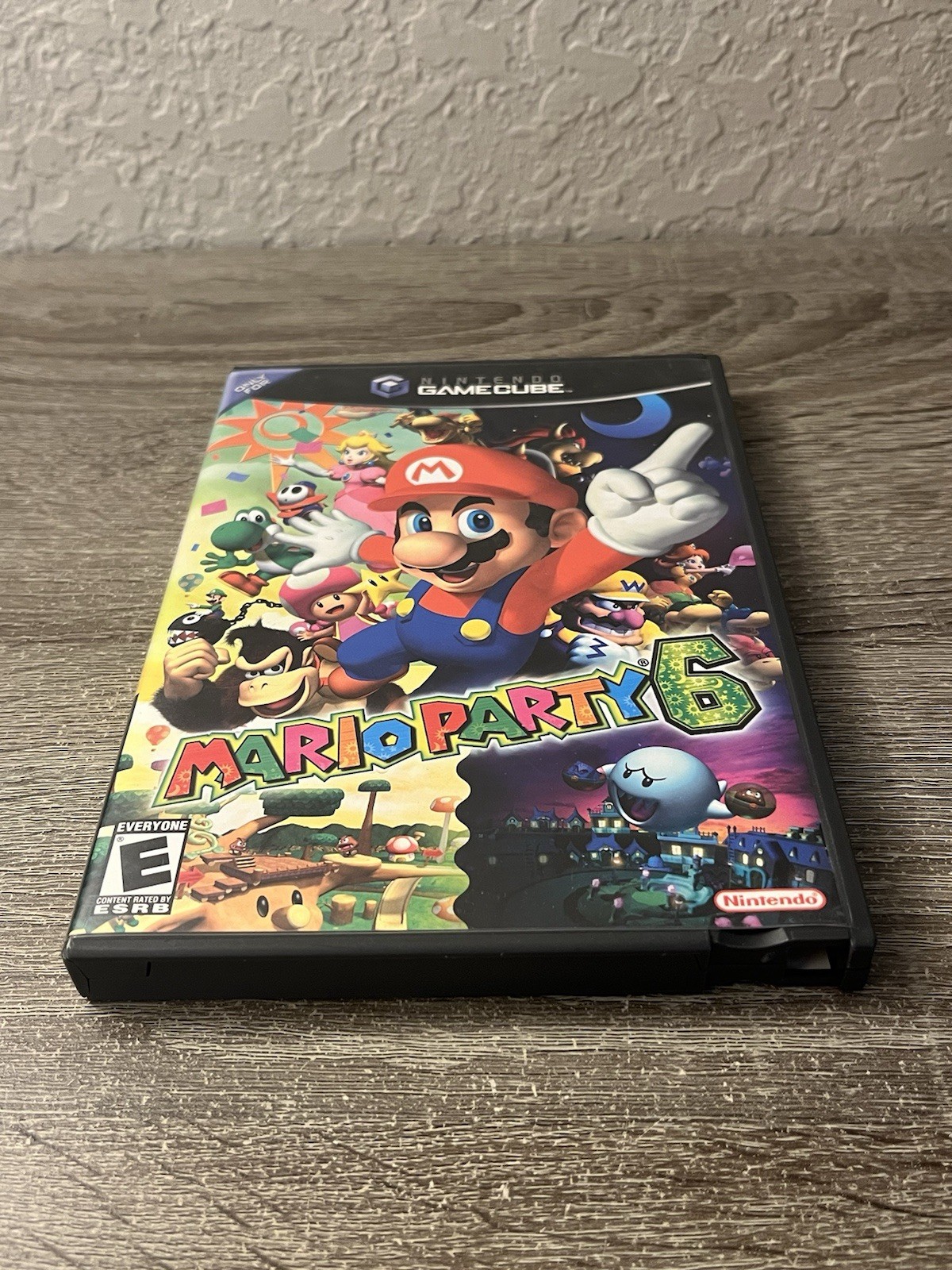 Mario Party 6 (Nintendo GameCube, 2004) – Complete In Box CIB W/ Manual Inserts