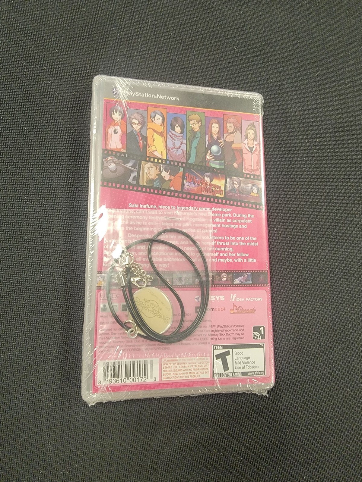 Sweet Fuse: At Your Side (Sony PSP PlayStation Portable) BRAND NEW with NECKLACE
