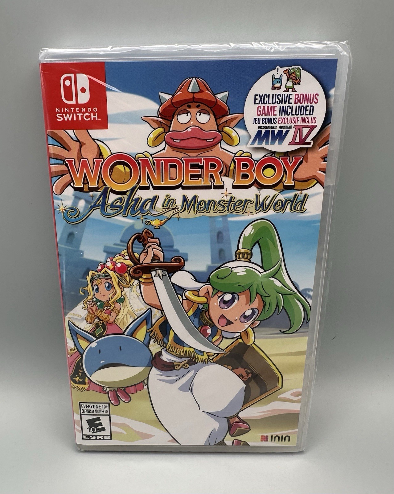 Wonder Boy – Asha in Monster World – Nintendo Switch (New, Factory Sealed)