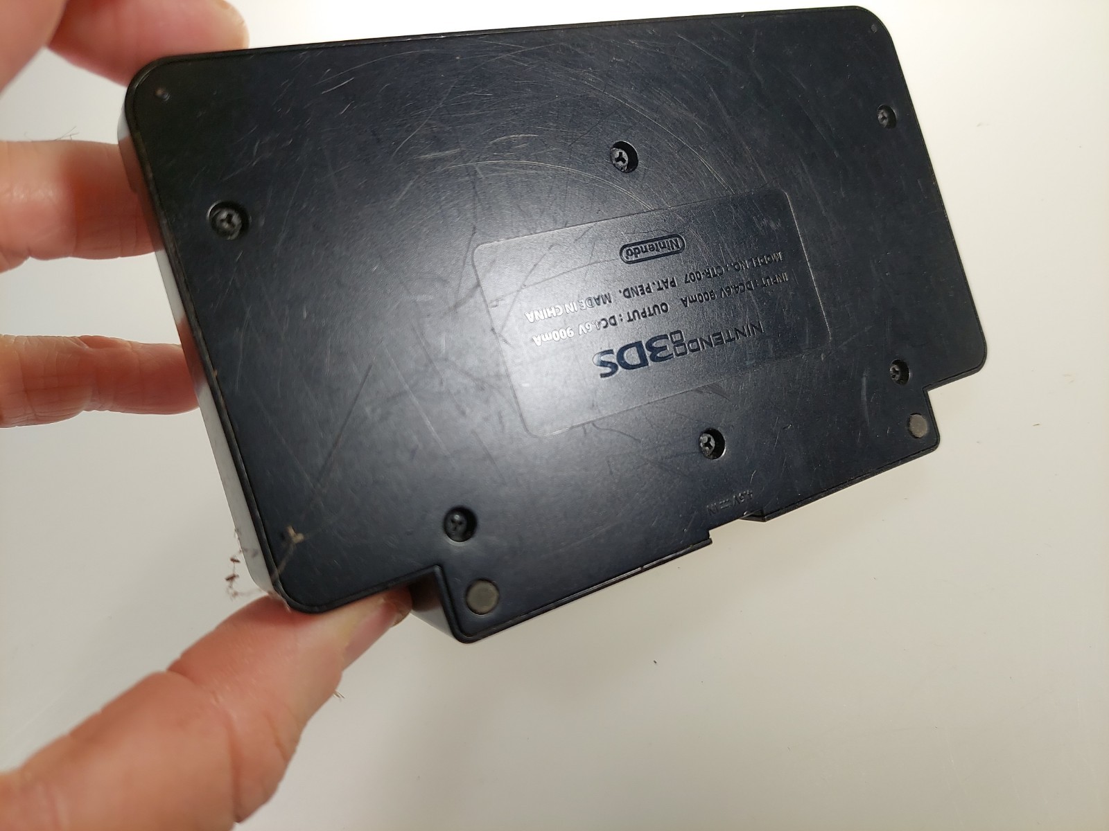 Original Nintendo 3DS Battery Charging Dock Cradle Base Black CTR-007