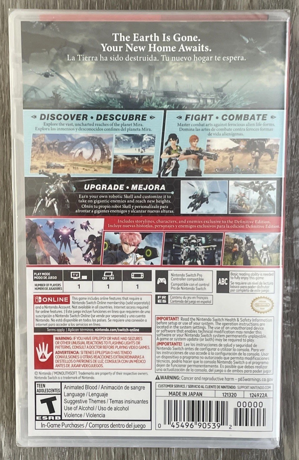 Xenoblade Chronicles X: Definitive Edition – Nintendo Switch NEW & SEALED