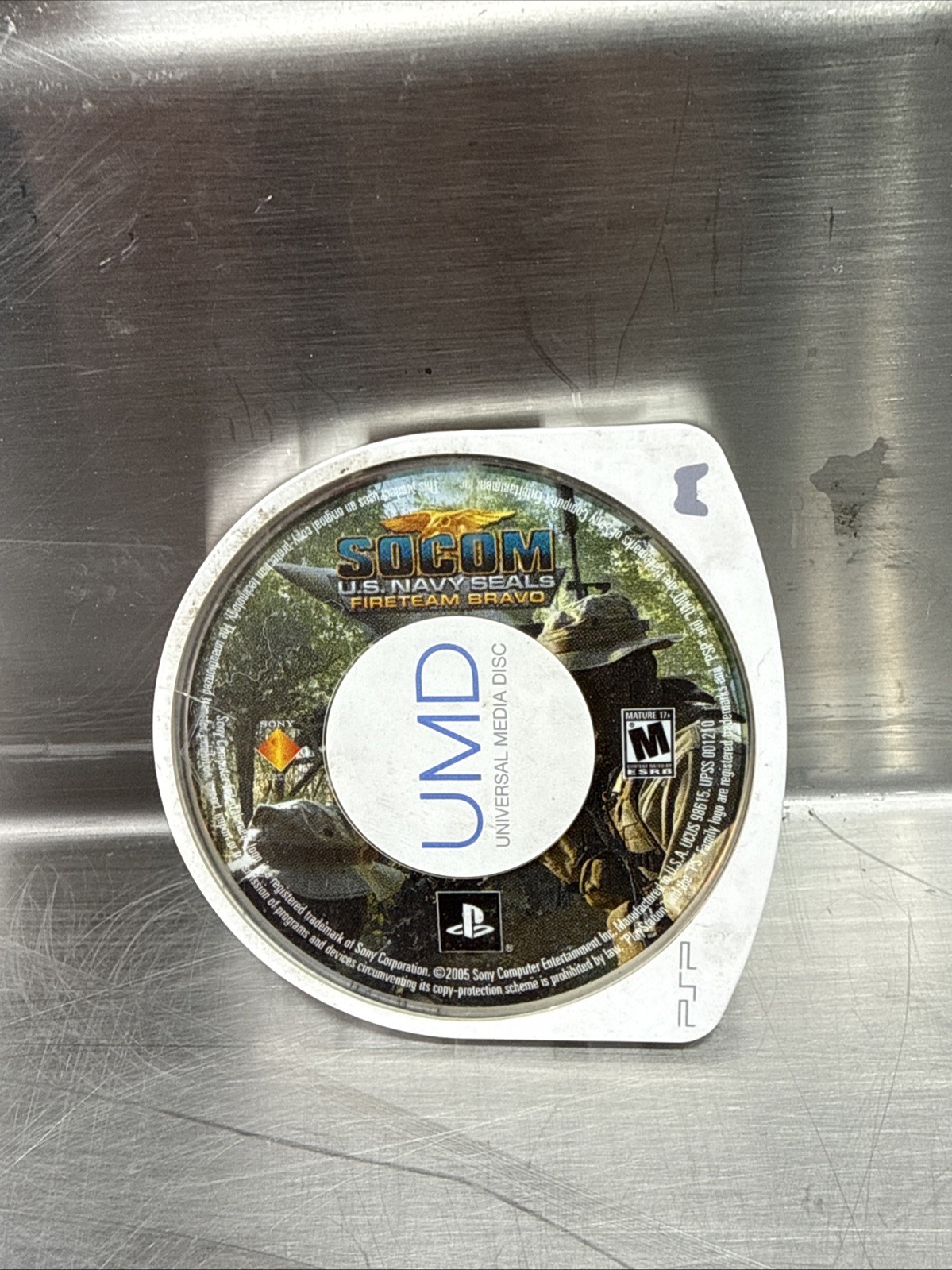 SOCOM U.S NAVY SEALS (FireTeam Bravo) – (Sony PSP) – Disc Only
