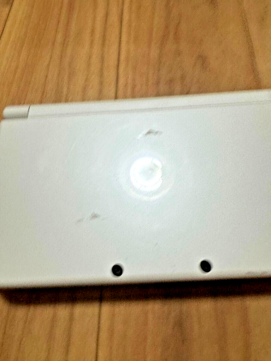 NEW Nintendo 3DS XL LL Pearl White Console with Box Tested From Japan