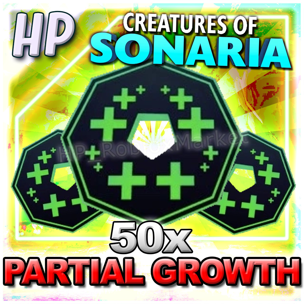 CREATURES OF SONARIA ➕[ 50x PARTIAL GROWTH TOKEN ]⚡FASTEST DELIVERY・COS⚡