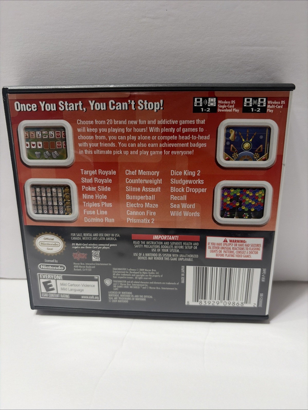 Touchmaster 3 – Nintendo DS Game