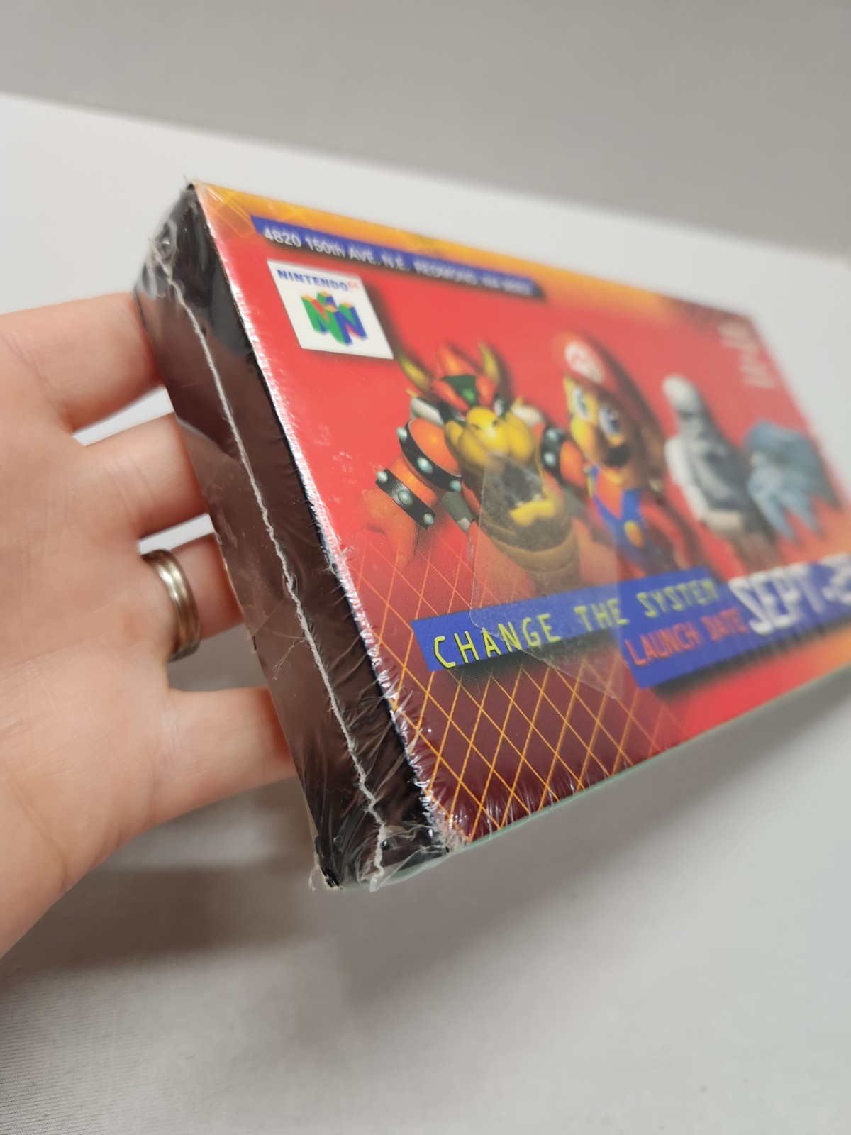New Sealed Nintendo 64 VHS Promo “Change The System” 1996 Launch Nintendo Power