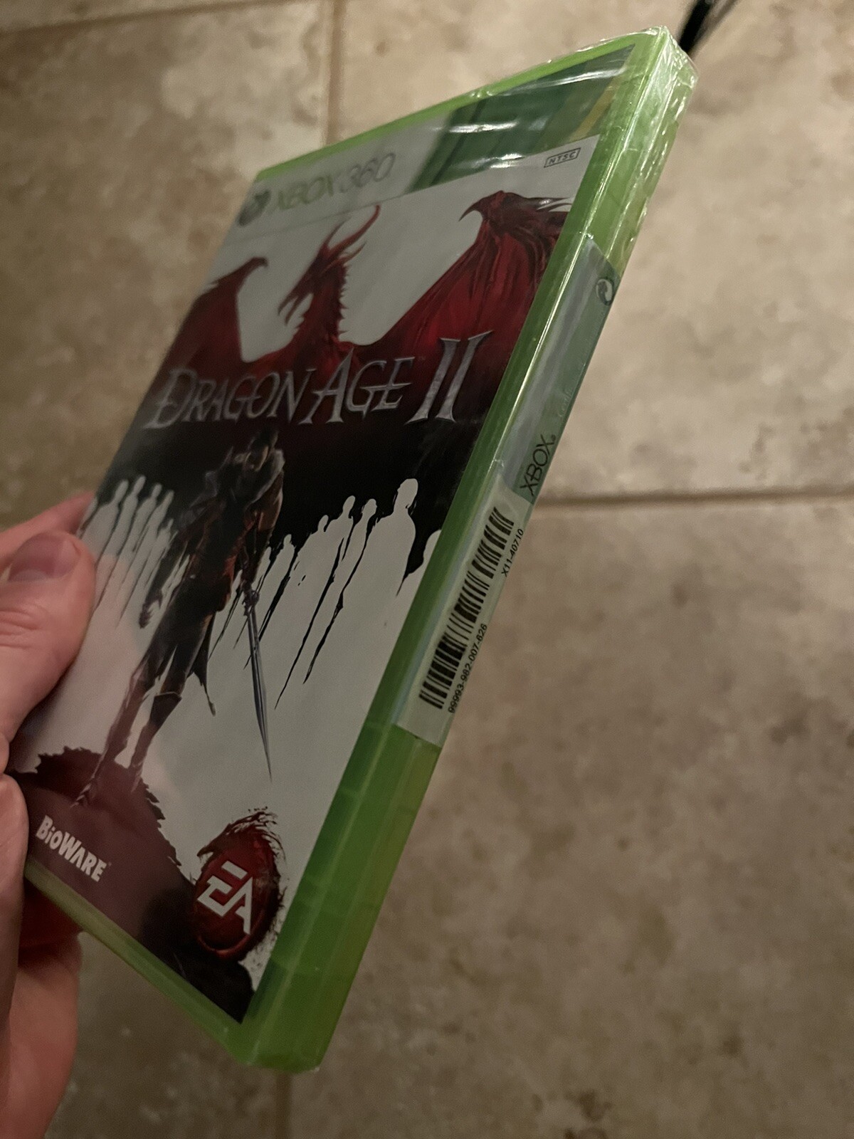 Dragon Age 2 II (Xbox 360, 2011) Orignal White Label Release New Factory Sealed