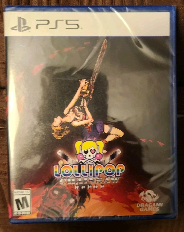 Lollipop Chainsaw Repop SoHo NYC Edition PS5 Brand New In Protective Case