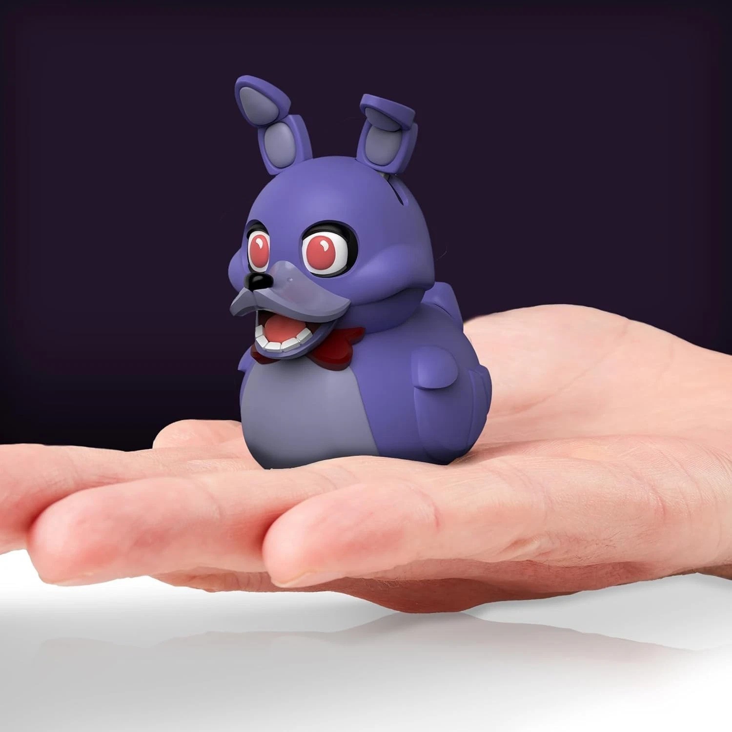 Mini Bonnie Cosplaying Rubber Duck Vinyl Figure – FNAF Collectible Delight