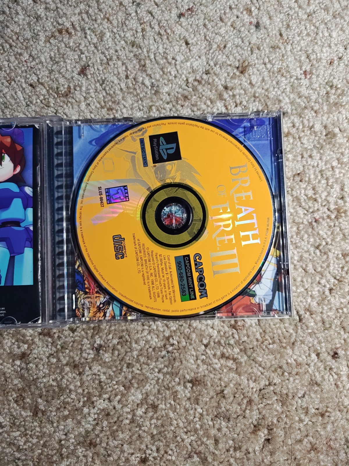 Breath of Fire III (Sony PlayStation 1) Complete PS1