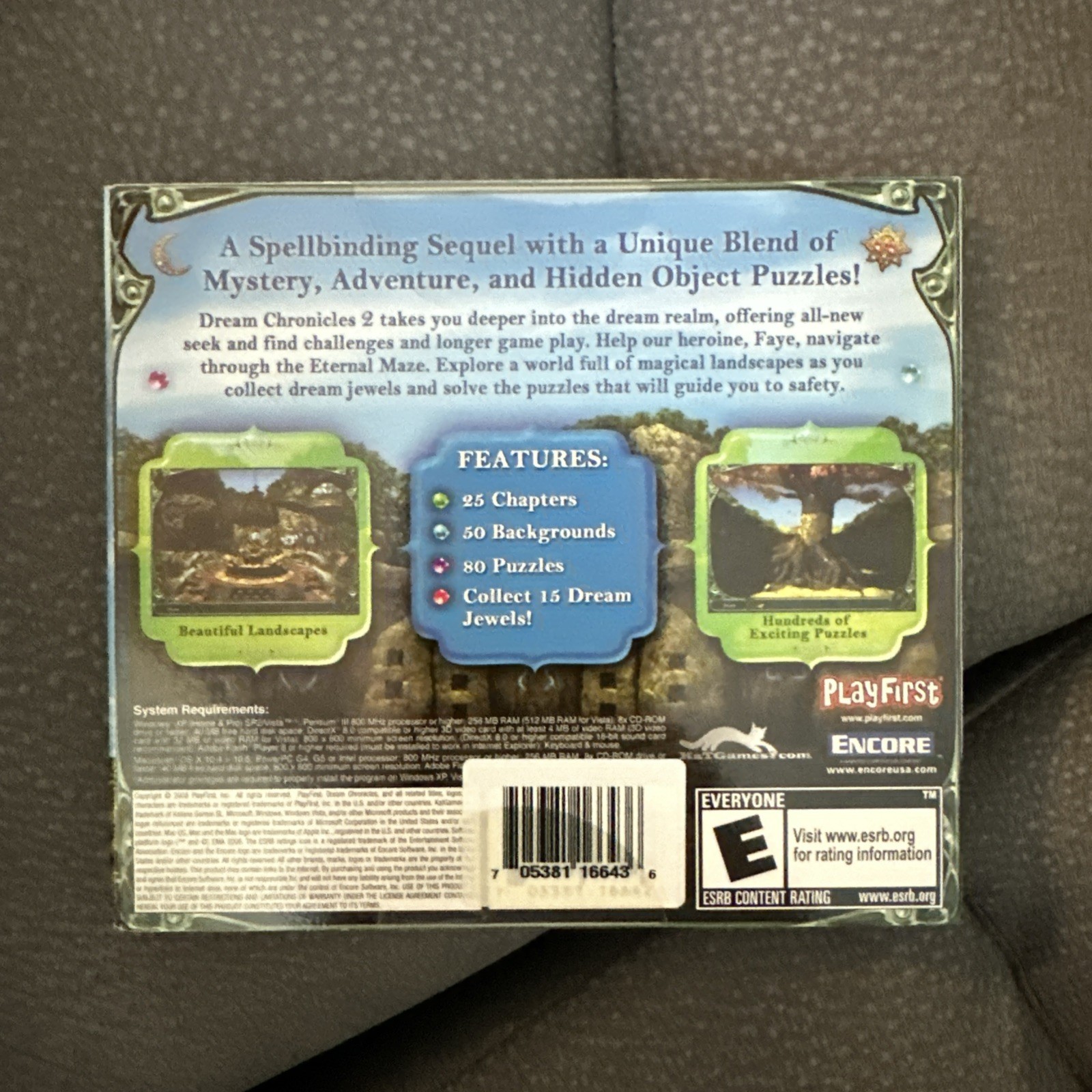 Dream Chronicles 2: The Eternal Maze (Windows/Mac, 2008) U20