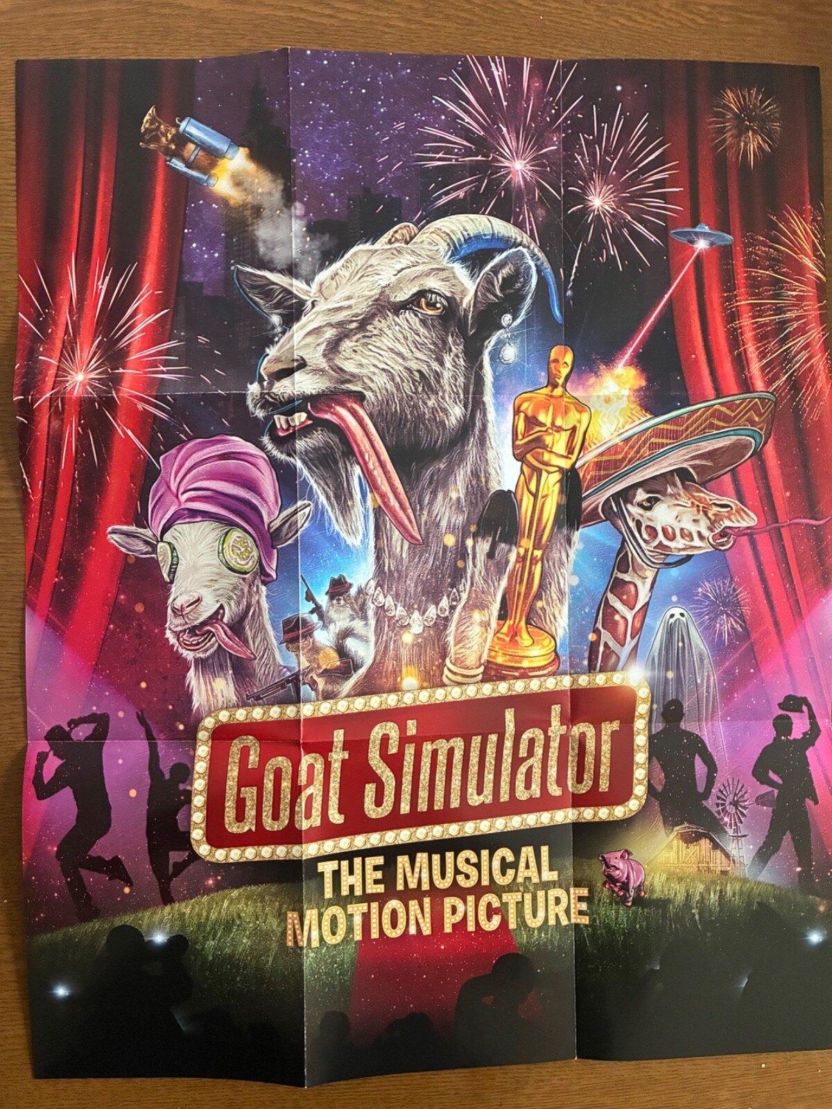 GOAT SIMULATOR 3 IN A BOX EDITION PLUSHY SOUNDTRACK MAP POSTCARDS STEELBOOK NEW
