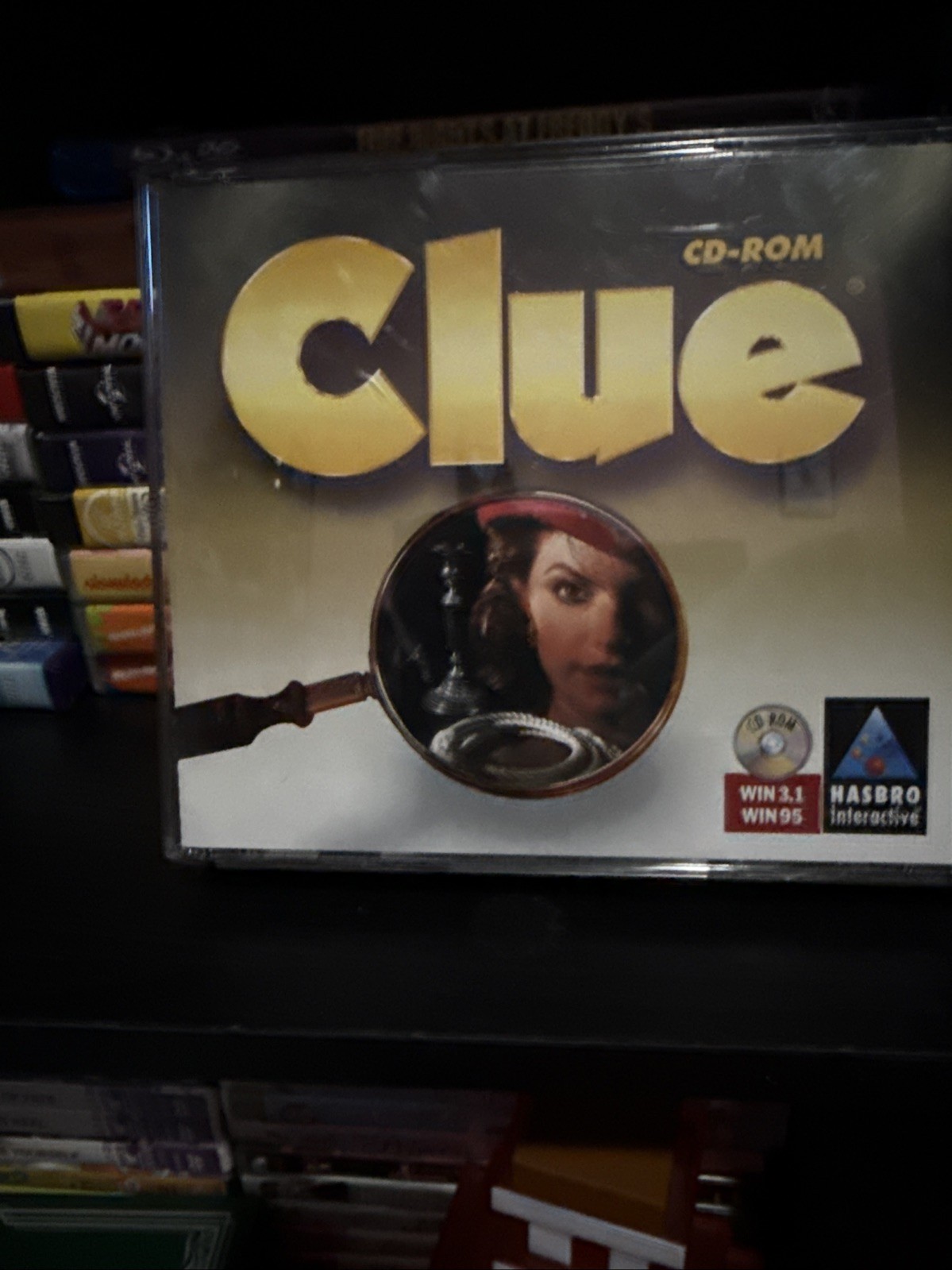 CLUE PC Game Vintage 1996 CD-ROM (not sure if disk works, selling as is)