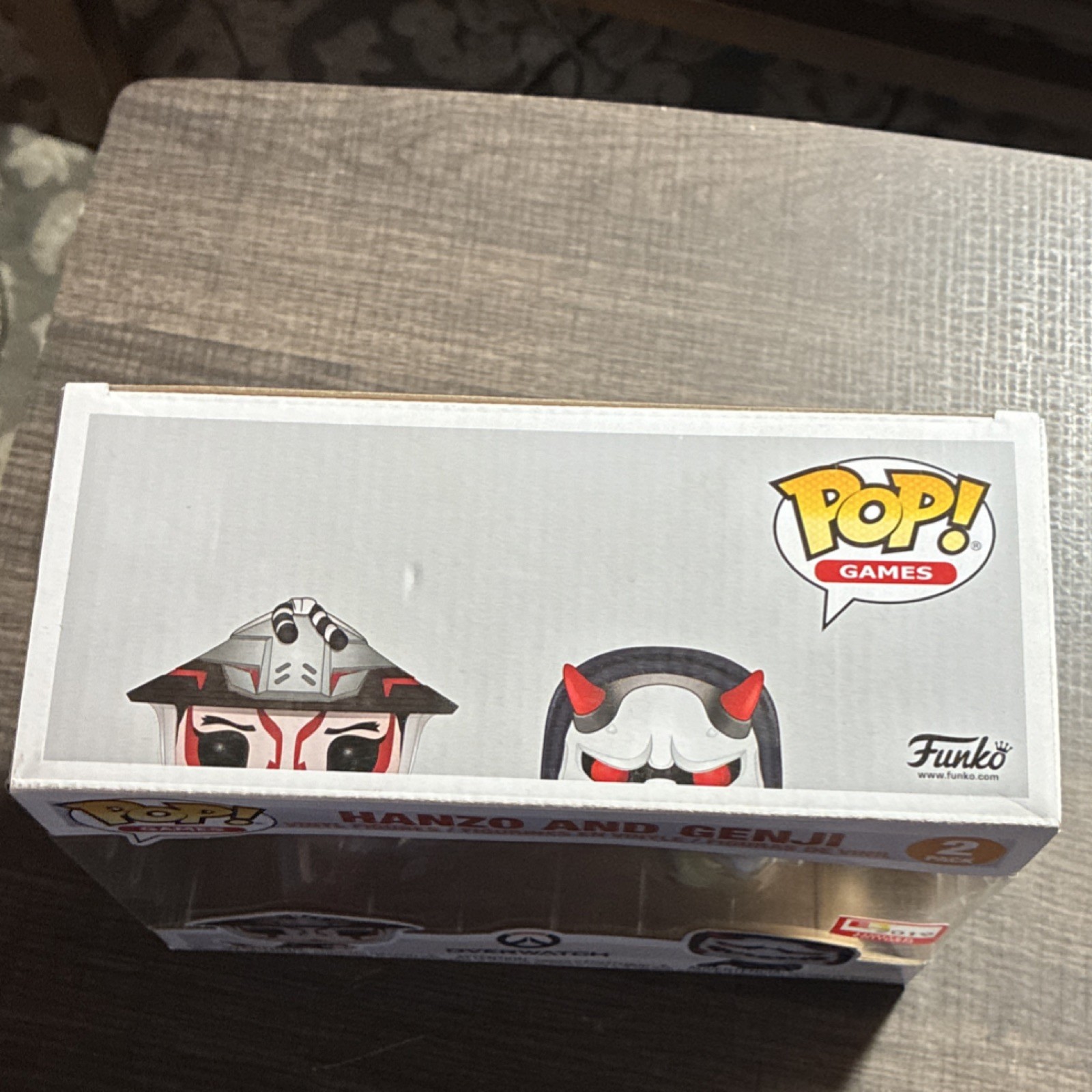 Funko Pop! Games Overwatch Hanzo & Genji 2-Pack Vinyl Figures E3 2019 LE