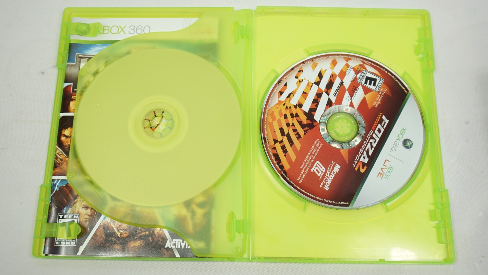 Marvel Ultimate Alliance Xbox 360 CIB & Forza Motorsport 2 Complete w/ Manual F