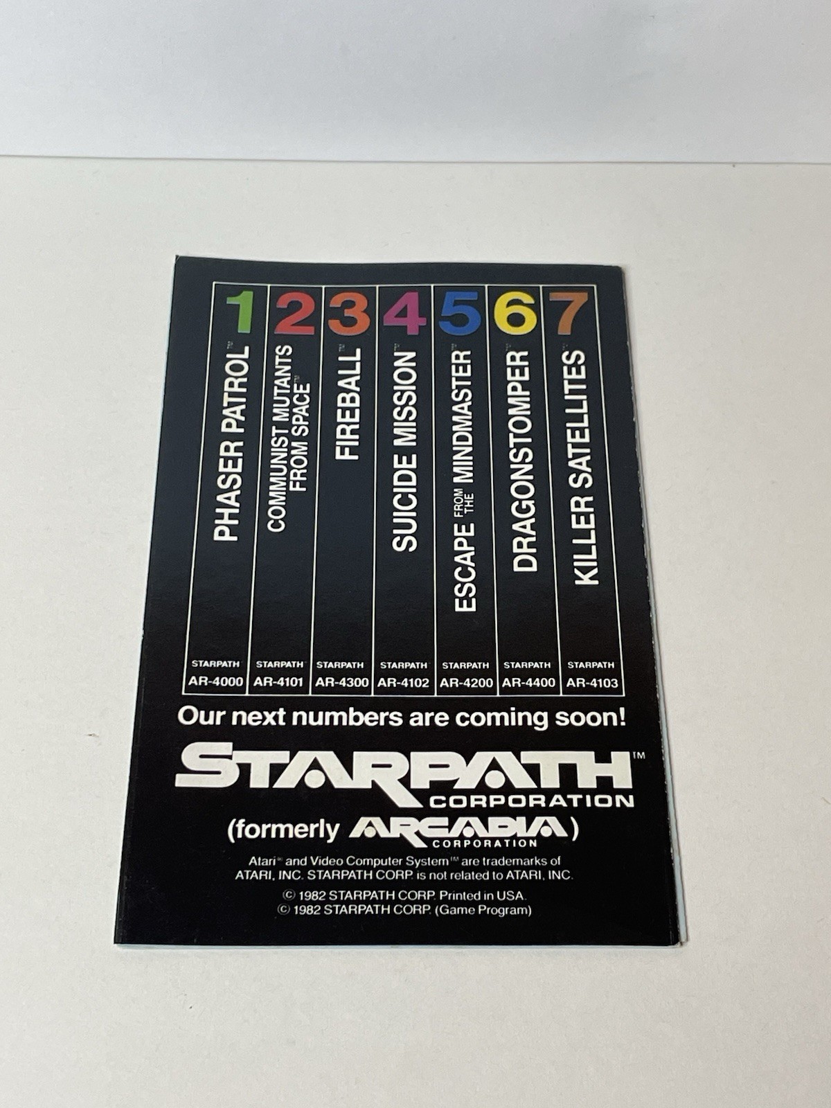 Supercharger by Starpath Arcadia Atari 2600 VCS Cassette Adapter Cleaned Tested