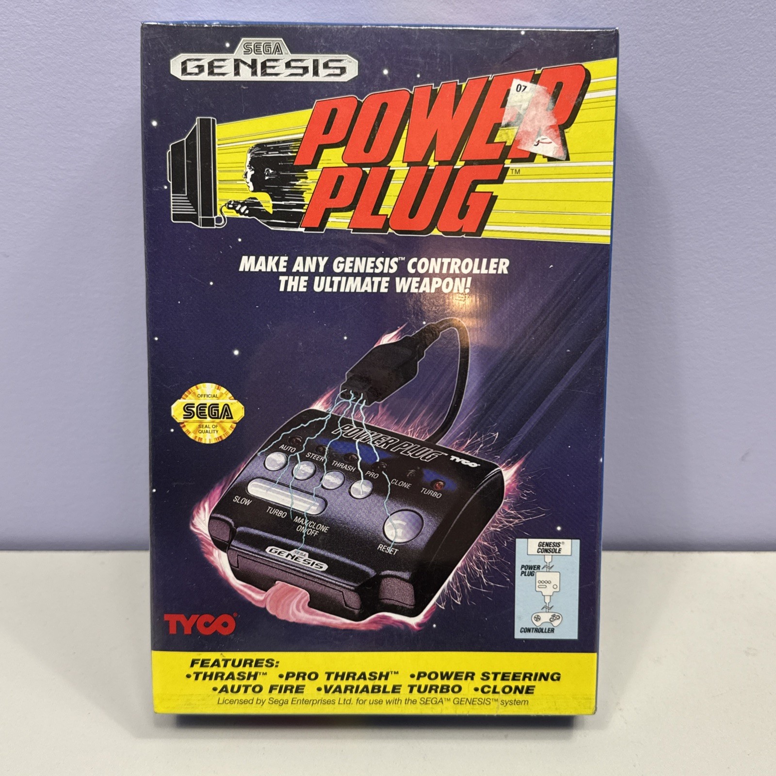 Tyco Sega Genesis Power Plug New In Box Controller The Ultimate Mod