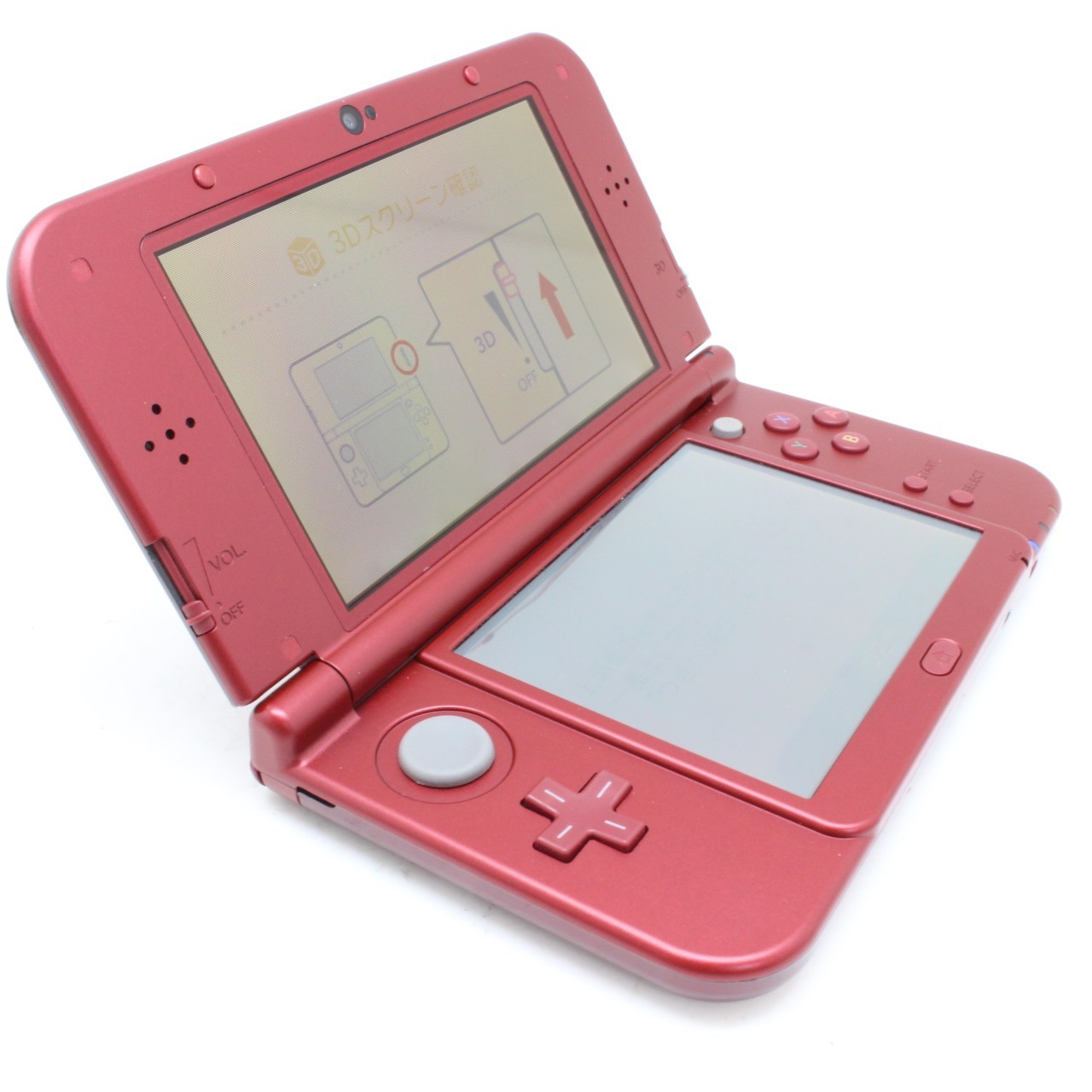 [ MINT ] NINTENDO NEW 3DS XL Metallic RED Game Console From Japan 4198