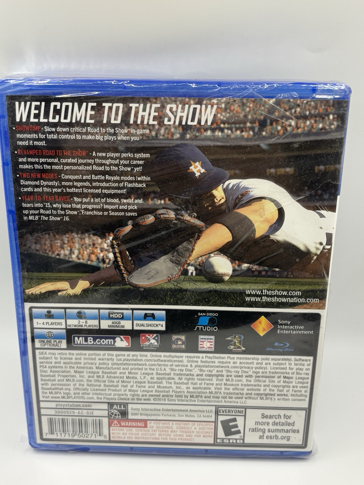 MLB: The Show 16 (Sony PlayStation 4, 2016)