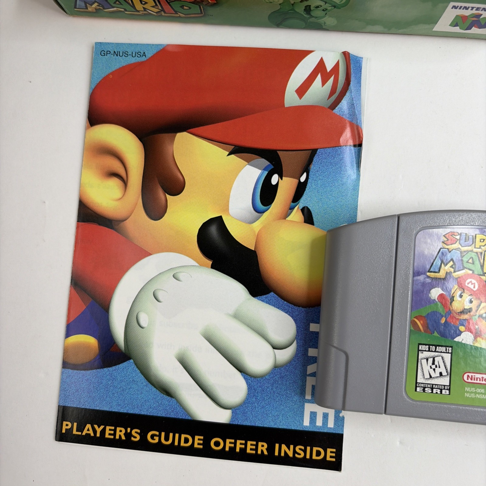 Nice! Super Mario 64 Nintendo 64 N64 CIB Complete W/ Manual & Inserts Authentic