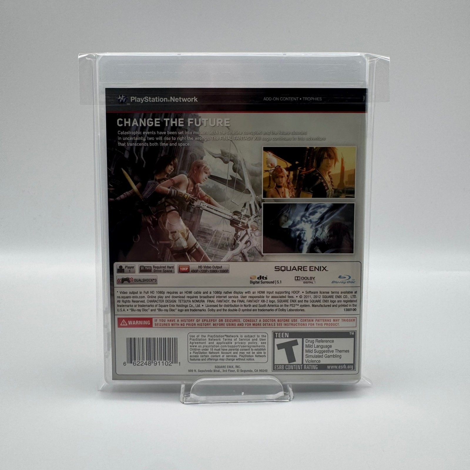 Final Fantasy XIII-2 Sony PlayStation 3 PS3 Refurbished 1 Year Warranty