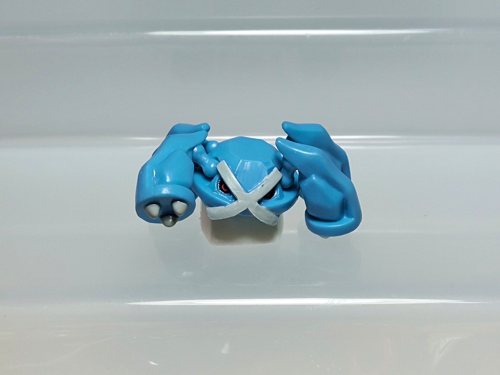 Metagross Bikkura? Tamago DX Pokemon Battle Figure Bandai 2024 F07 0.8in