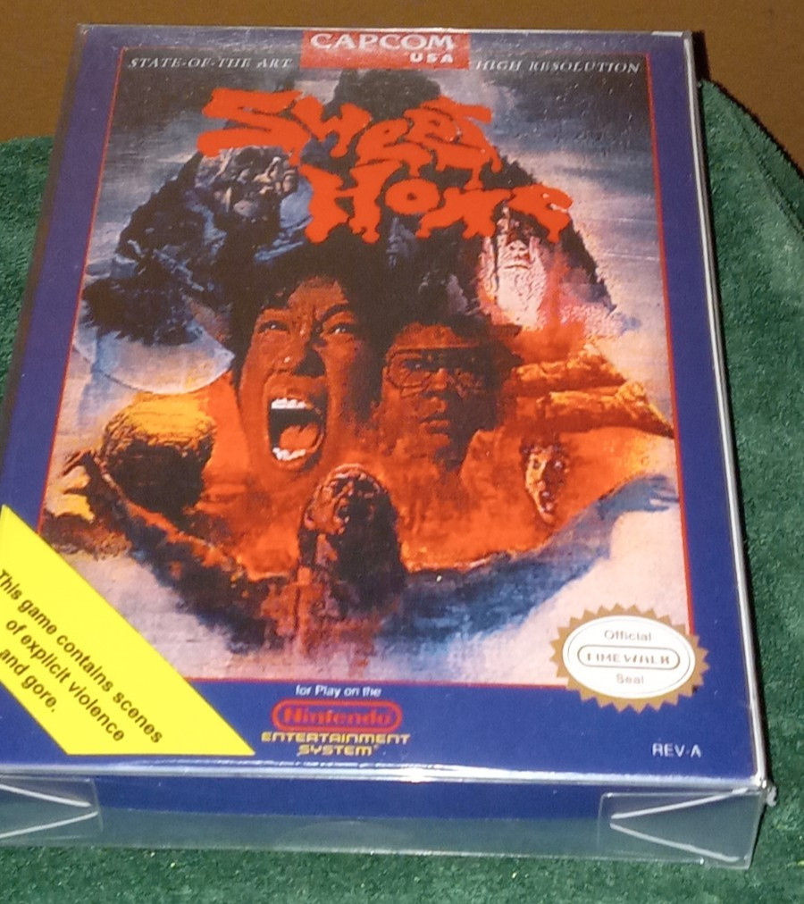 SWEET HOME – NES SEALED Timewalk Games custom English-translated Time Walk rare