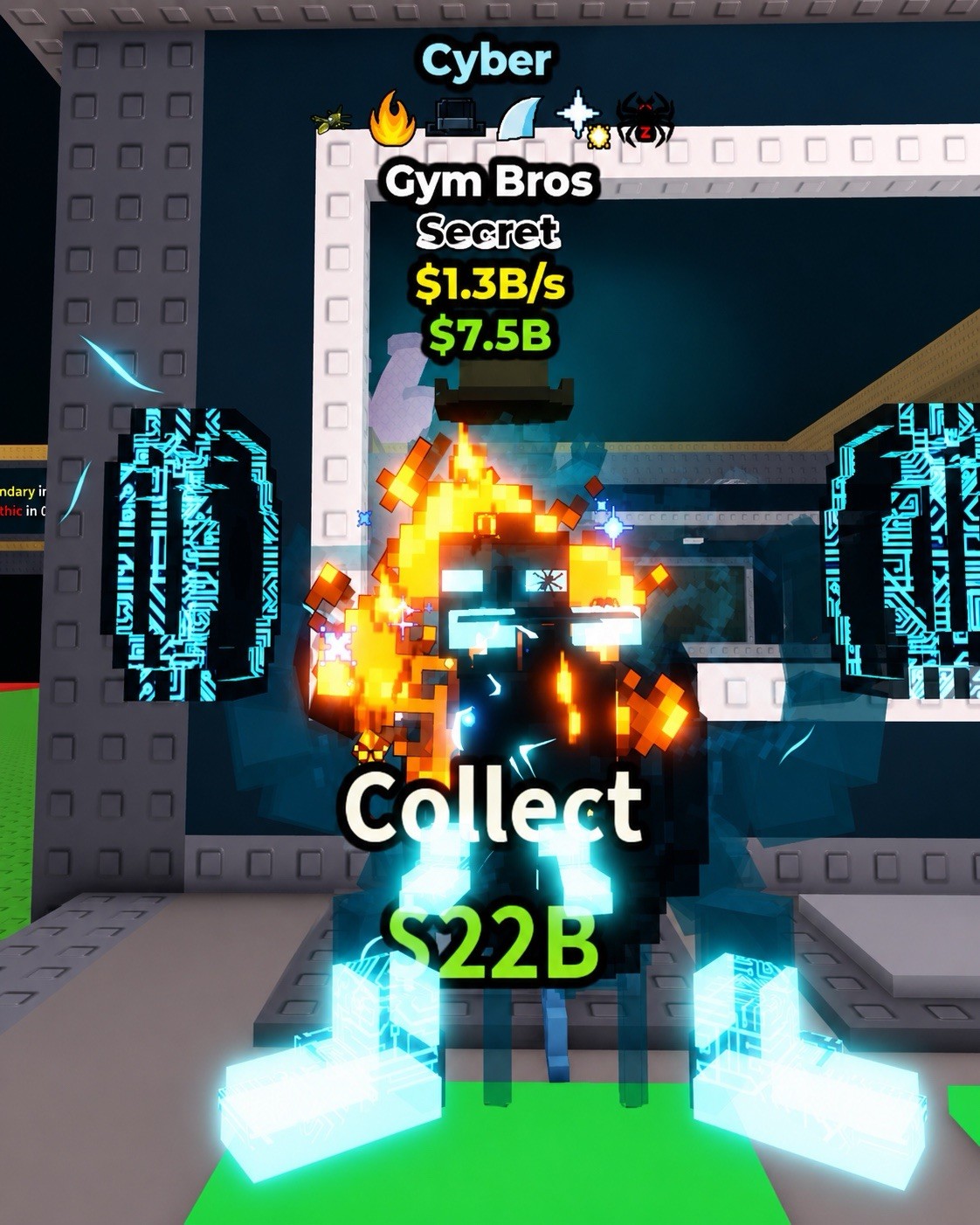 1.3b/s Cyber Gym Bros – Steal A Brainrot