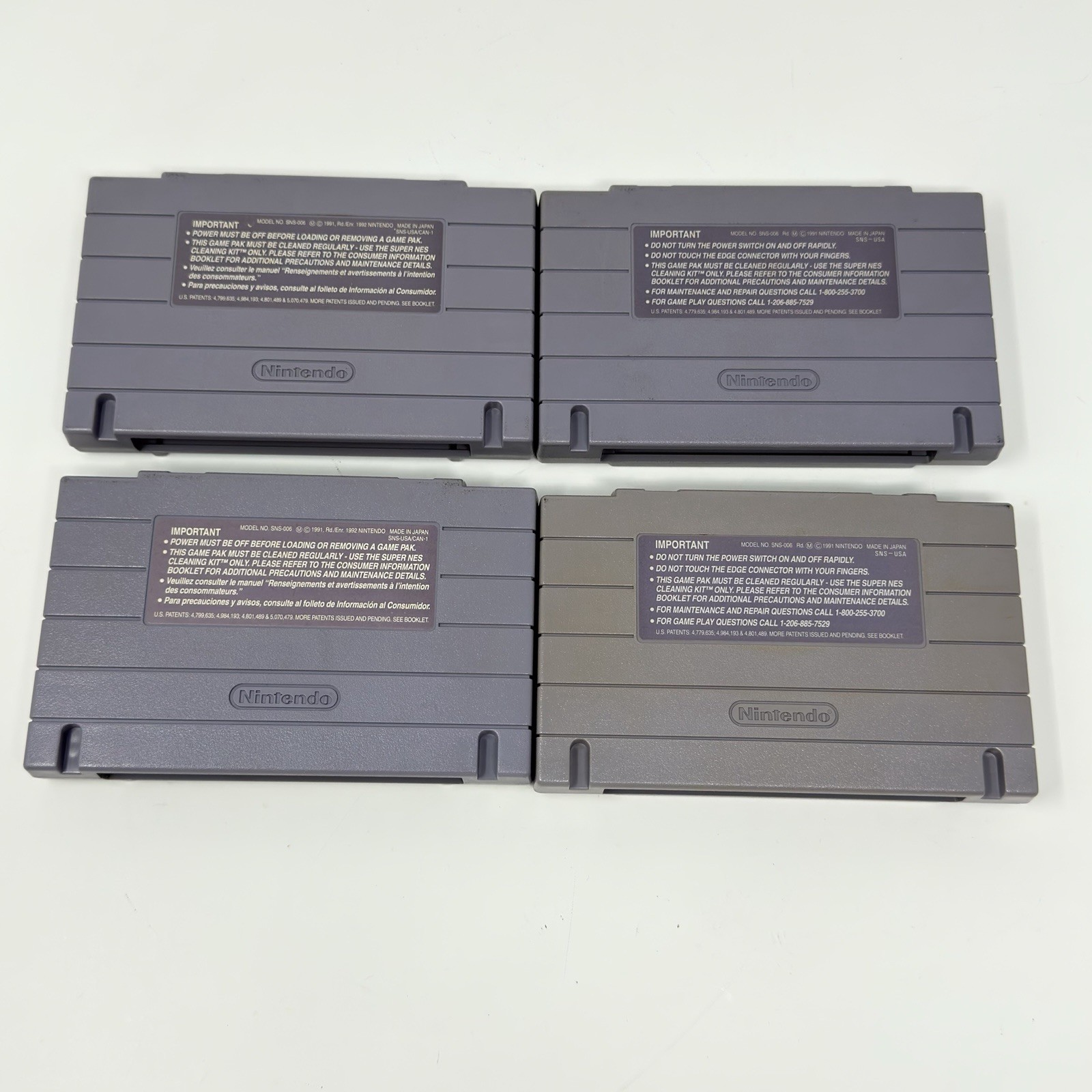 Super Nintendo SNES Console Bundle 4 Games Controller Tested Works Super Mario