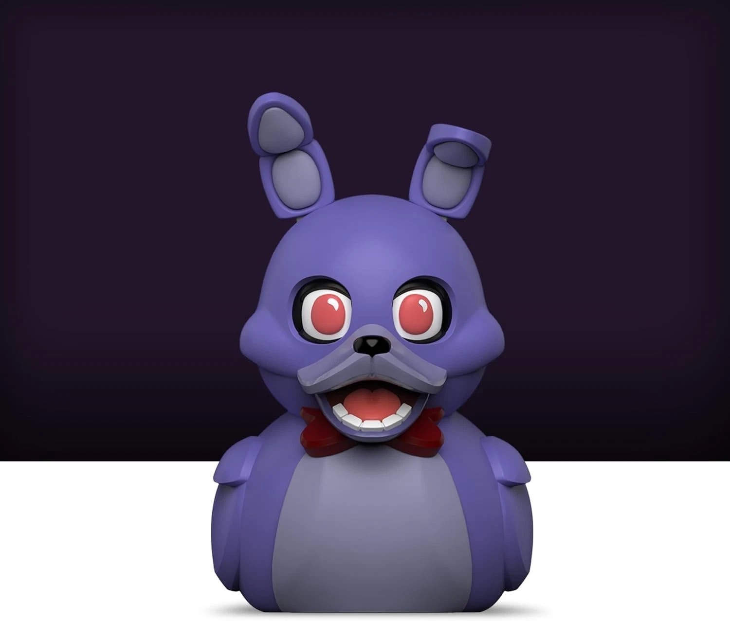 Mini Bonnie Cosplaying Rubber Duck Vinyl Figure – FNAF Collectible Delight