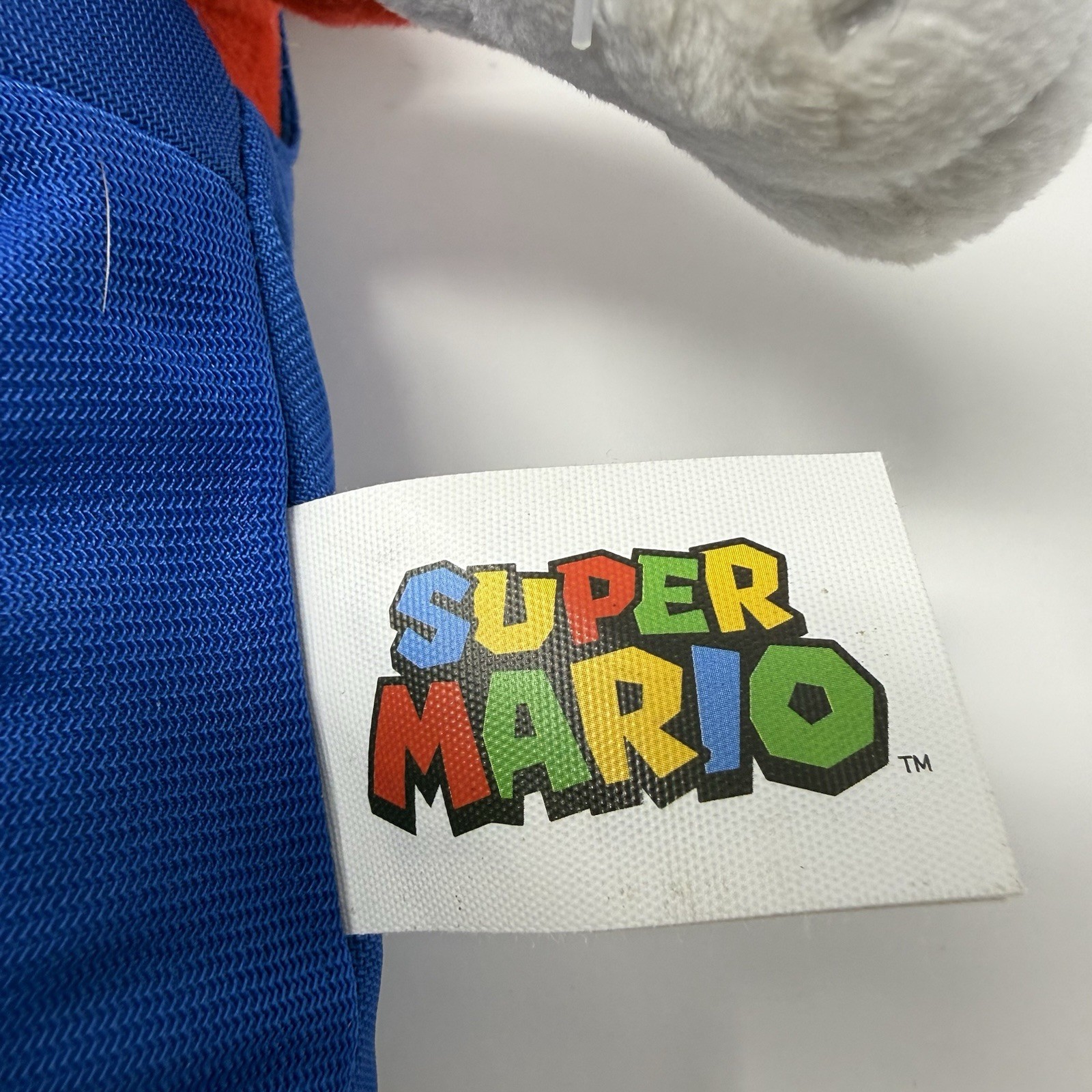 Nintendo Super Mario Mario Plush Doll Red Hat Blue Overalls Toy
