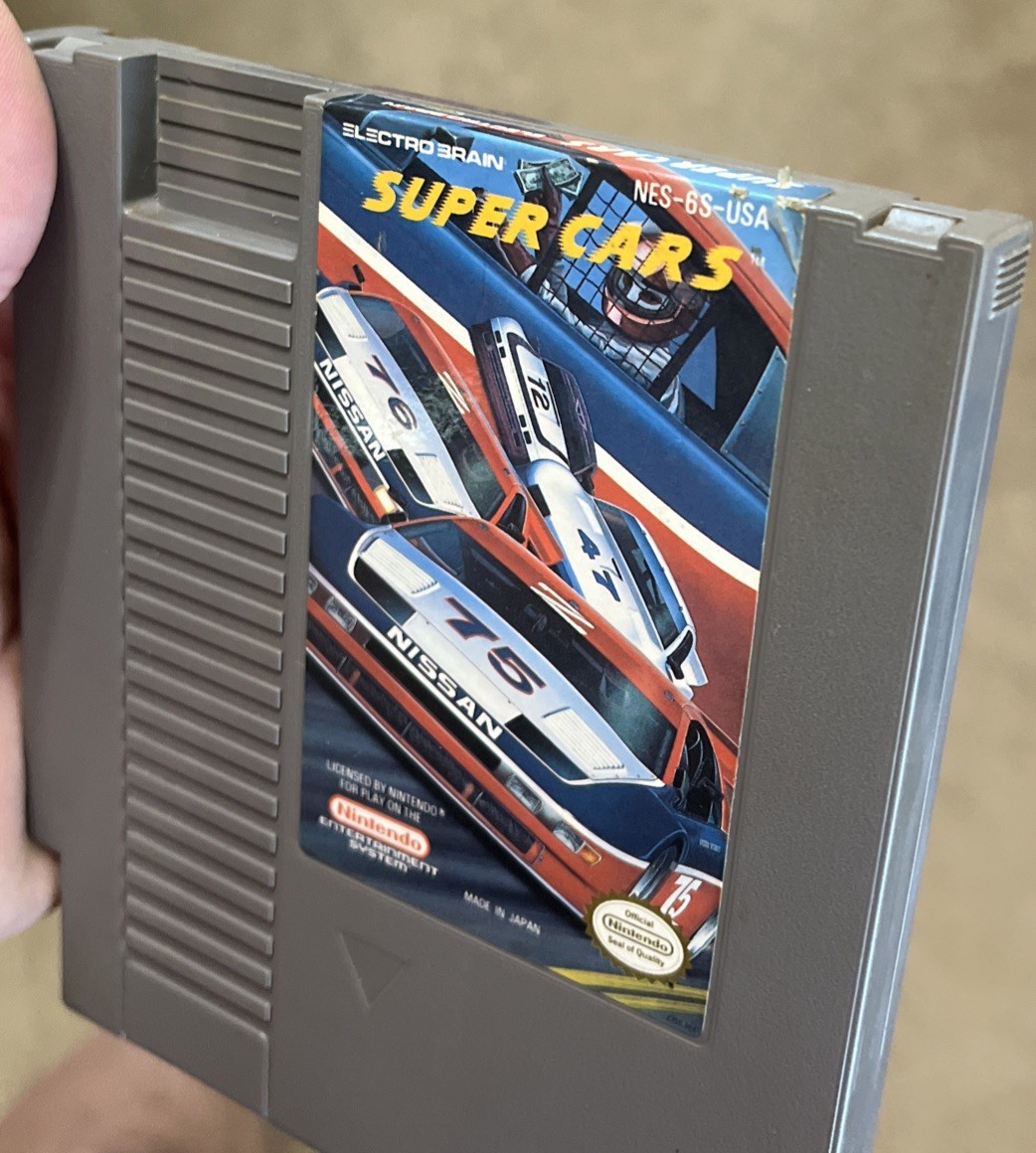 Super Cars for NES (Nintendo Entertainment System, 1991)
