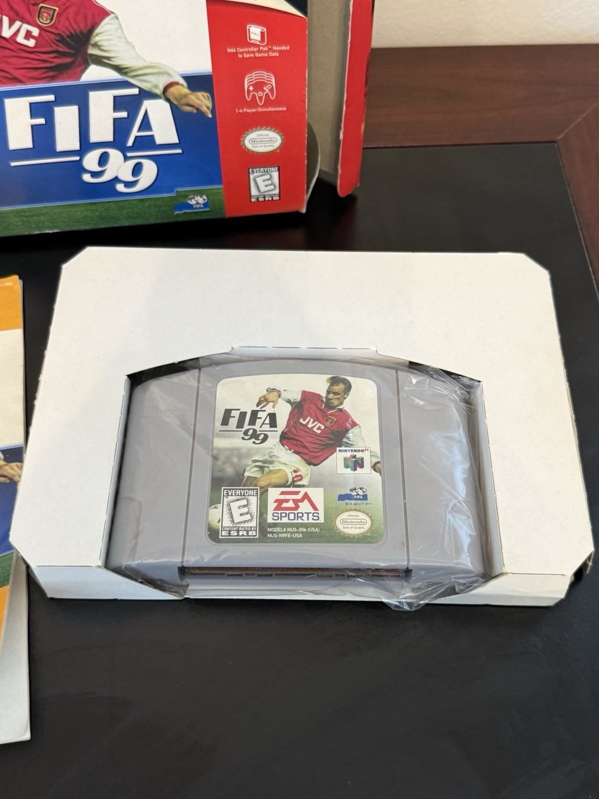 FIFA 99 Soccer Nintendo 64 N64 Complete In Box CIB Authentic With Manual Tested